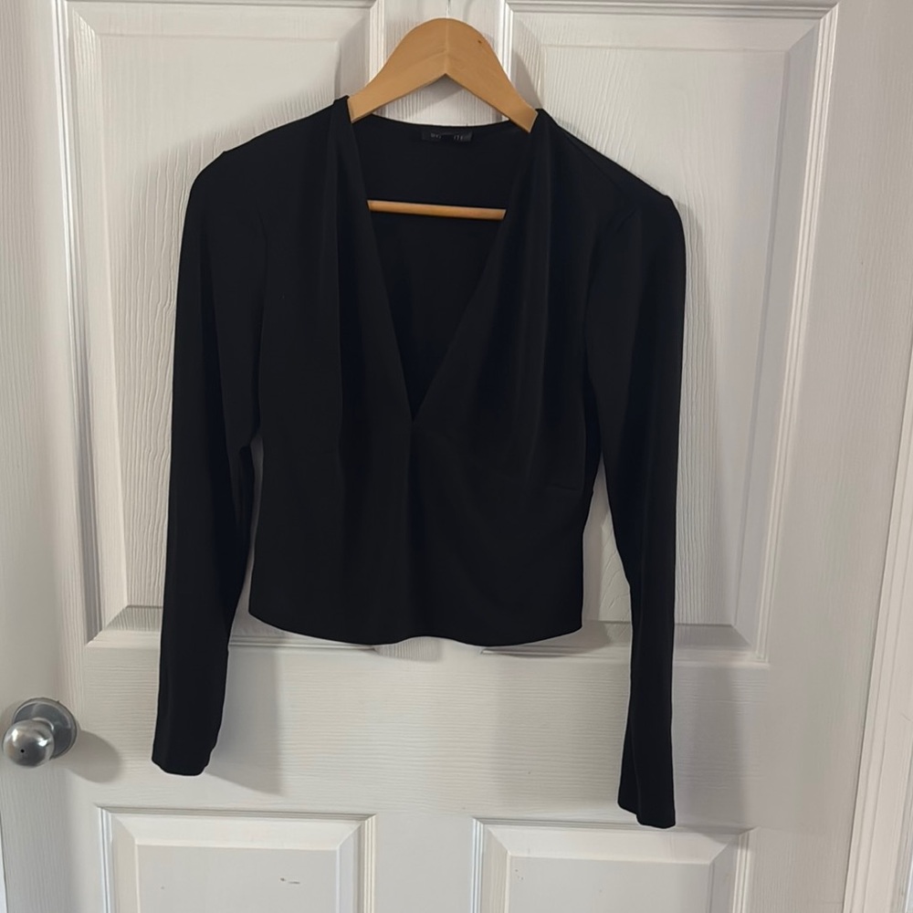 Elegant Black Women's Top